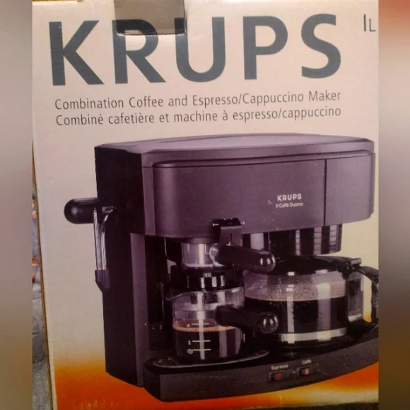 Krups Kitchen Krups Coffee Espresso Cappuccino Machine Nwbox